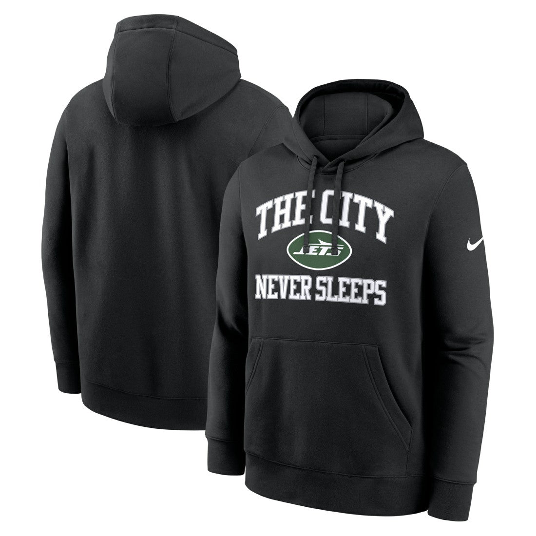 New York Jets The City Never Sleeps Club Fleece Hoodie - Black on sale