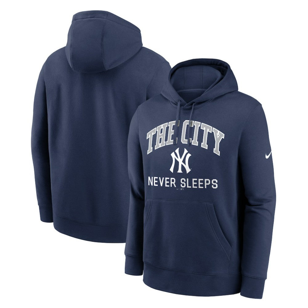 New York Yankees The City Never Sleeps Club Hoodie Navy