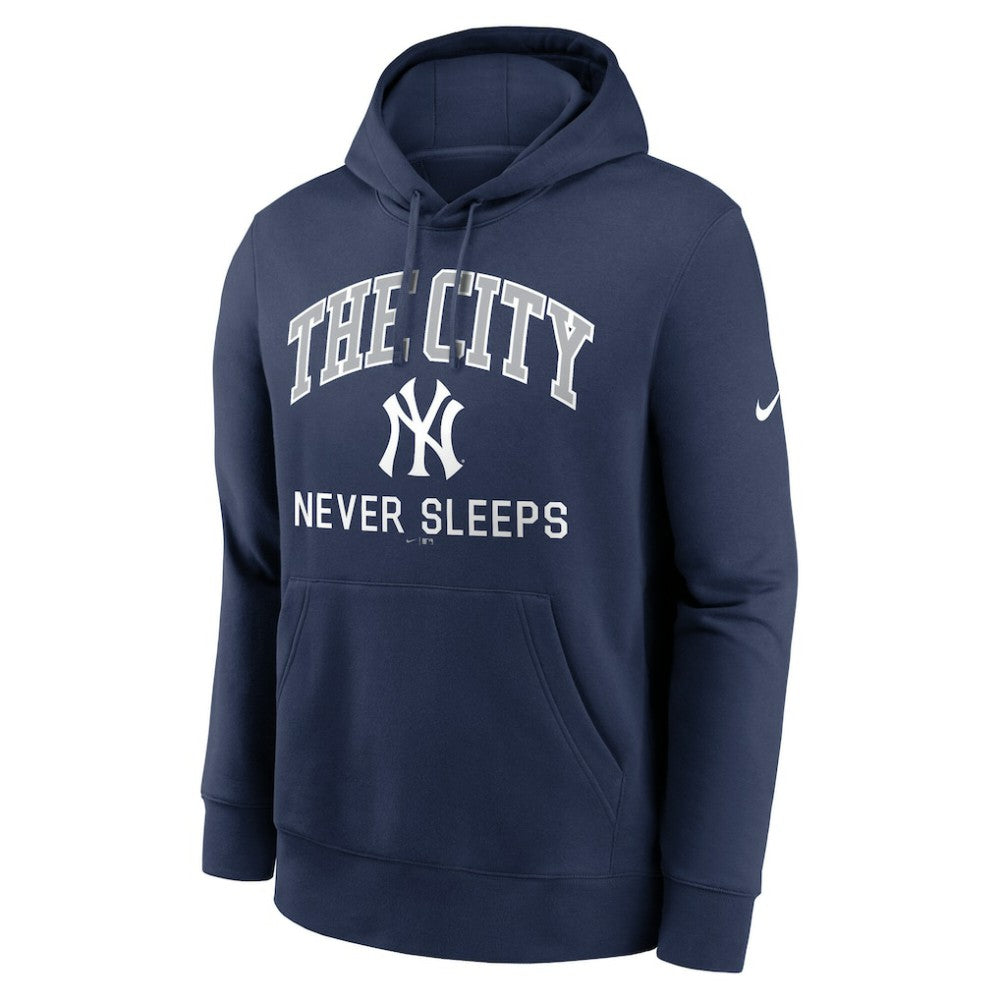 New York Yankees The City Never Sleeps Club Hoodie Navy