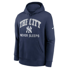 New York Yankees The City Never Sleeps Club Hoodie Navy