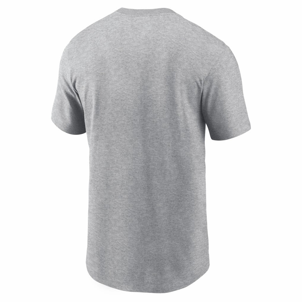 New England Patriots 2025 AFC Champions Locker Room Trophy Collection Tall T-Shirt - Heather Gray discount