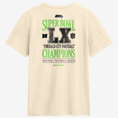 Seattle Seahawks Super Bowl LX Champions Long Ball T-Shirt - Natural sale