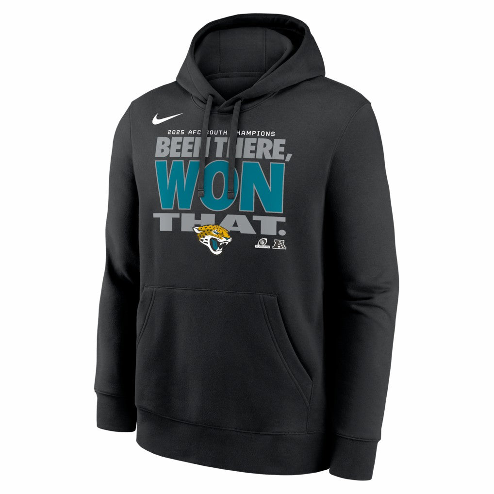 Jacksonville Jaguars 2025 AFC South Division Champions Locker Room Trophy Collection Hoodie - Black online