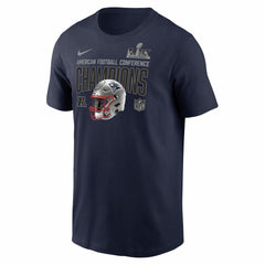 New England Patriots 2025 AFC Champions Glory Shield T-Shirt - Navy online