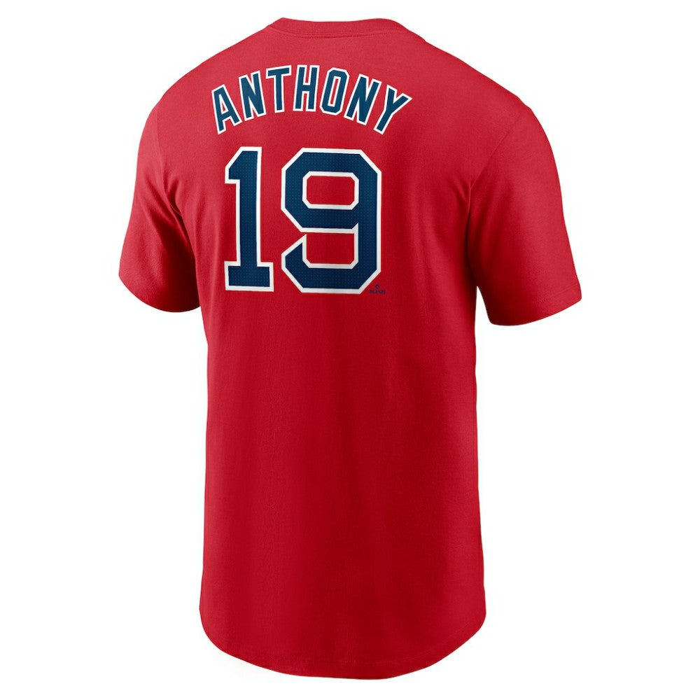 Roman Anthony Boston Red Sox  Fuse Name & Number T-Shirt - Red