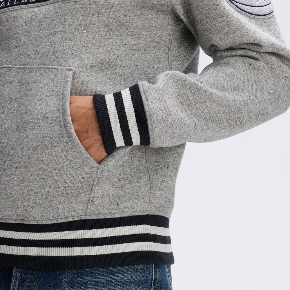 Dallas Cowboys IconicFleece Tipped Hoodie - Heather Gray on sale