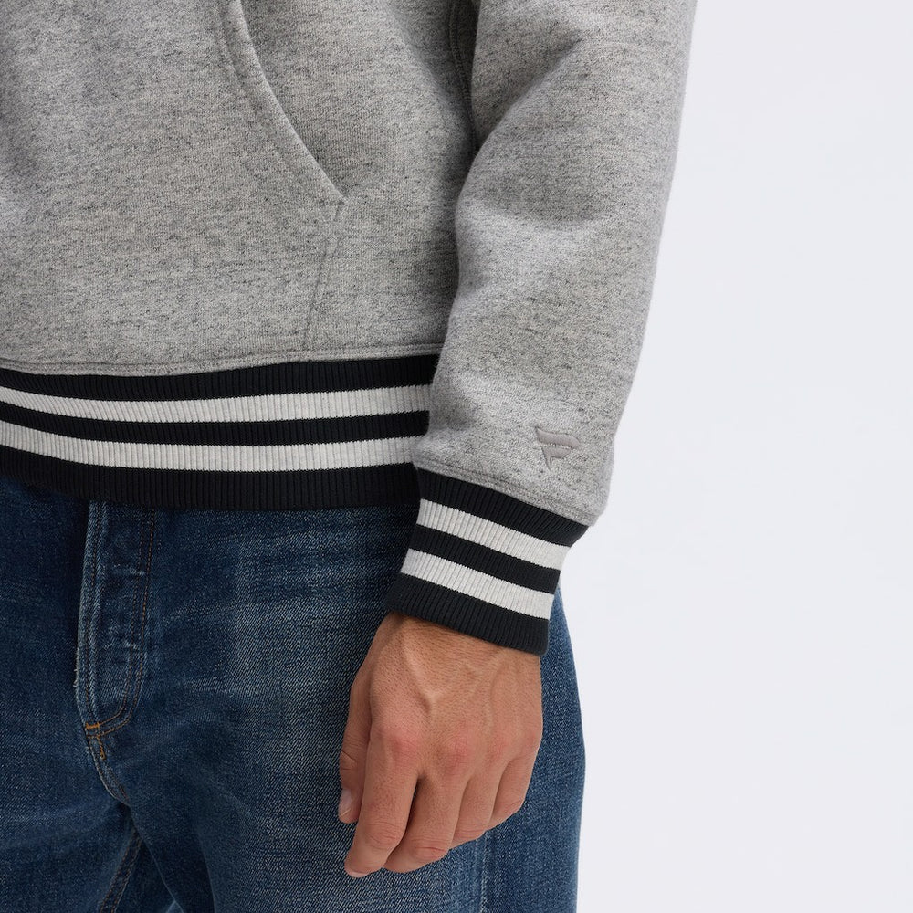 Dallas Cowboys IconicFleece Tipped Hoodie - Heather Gray on sale