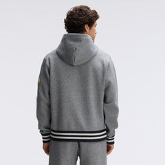 Minnesota Vikings IconicFleece Tipped Hoodie - Athletic Heather Gray on sale