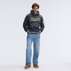 Pittsburgh Steelers IconicFleece Tipped Hoodie - Charcoal discount