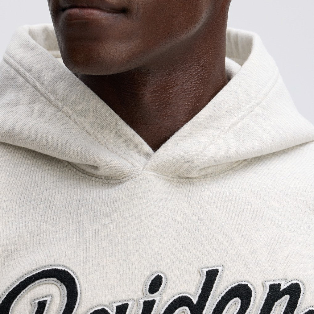 Las Vegas Raiders IconicFleece Tipped Hoodie - Oatmeal on sale