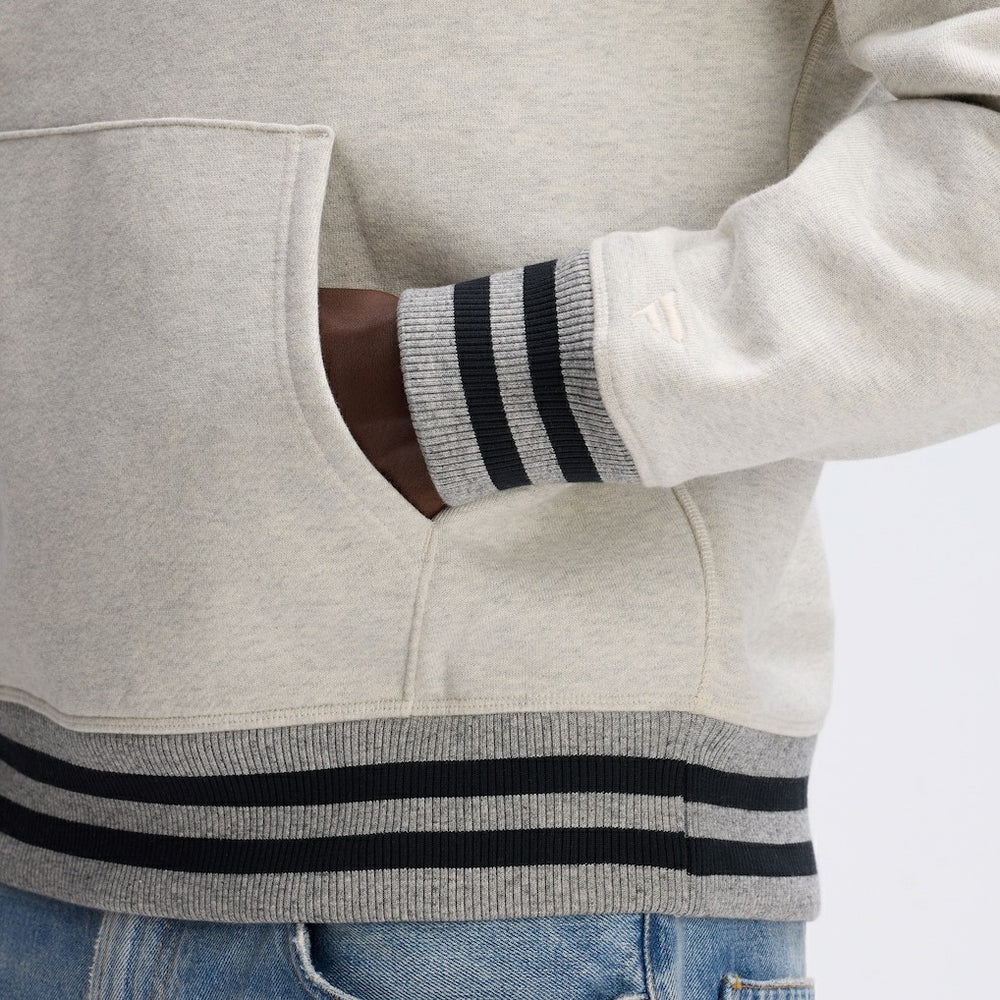 Las Vegas Raiders IconicFleece Tipped Hoodie - Oatmeal on sale