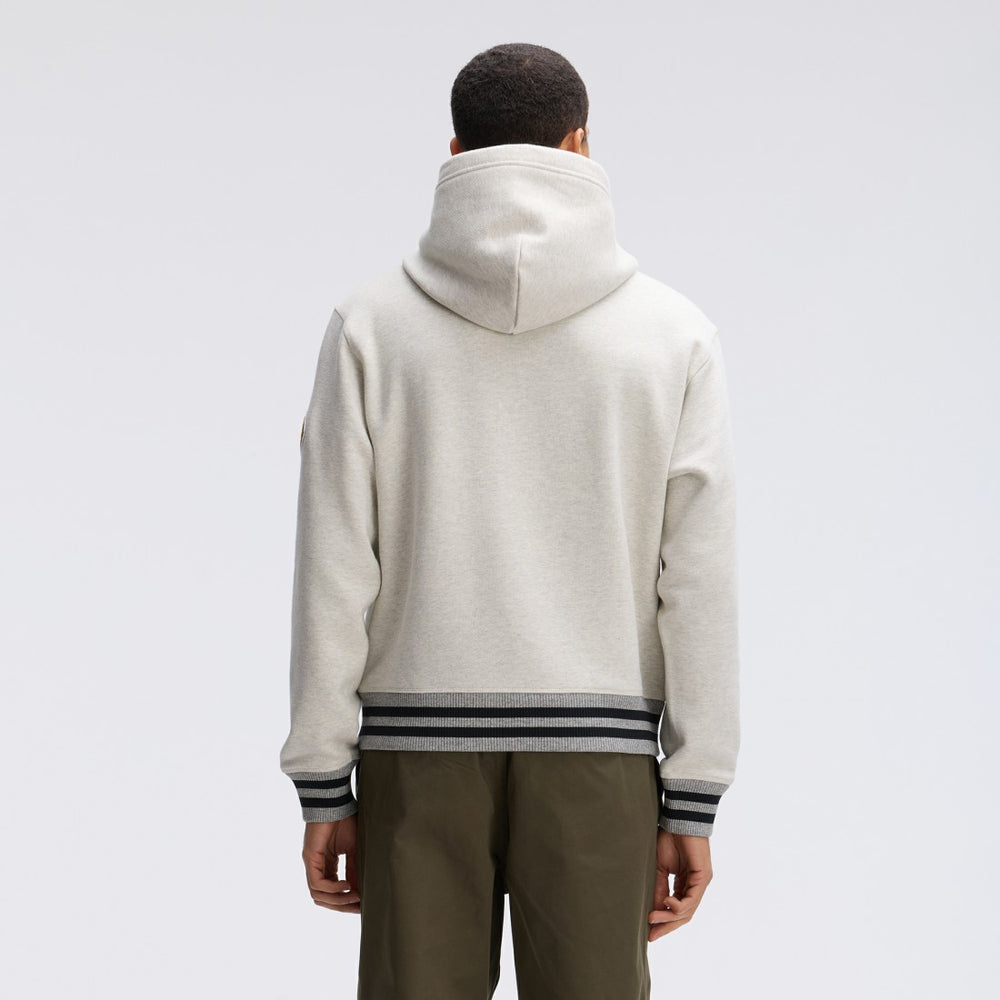 Green Bay Packers IconicFleece Tipped Hoodie - Oatmeal cheap