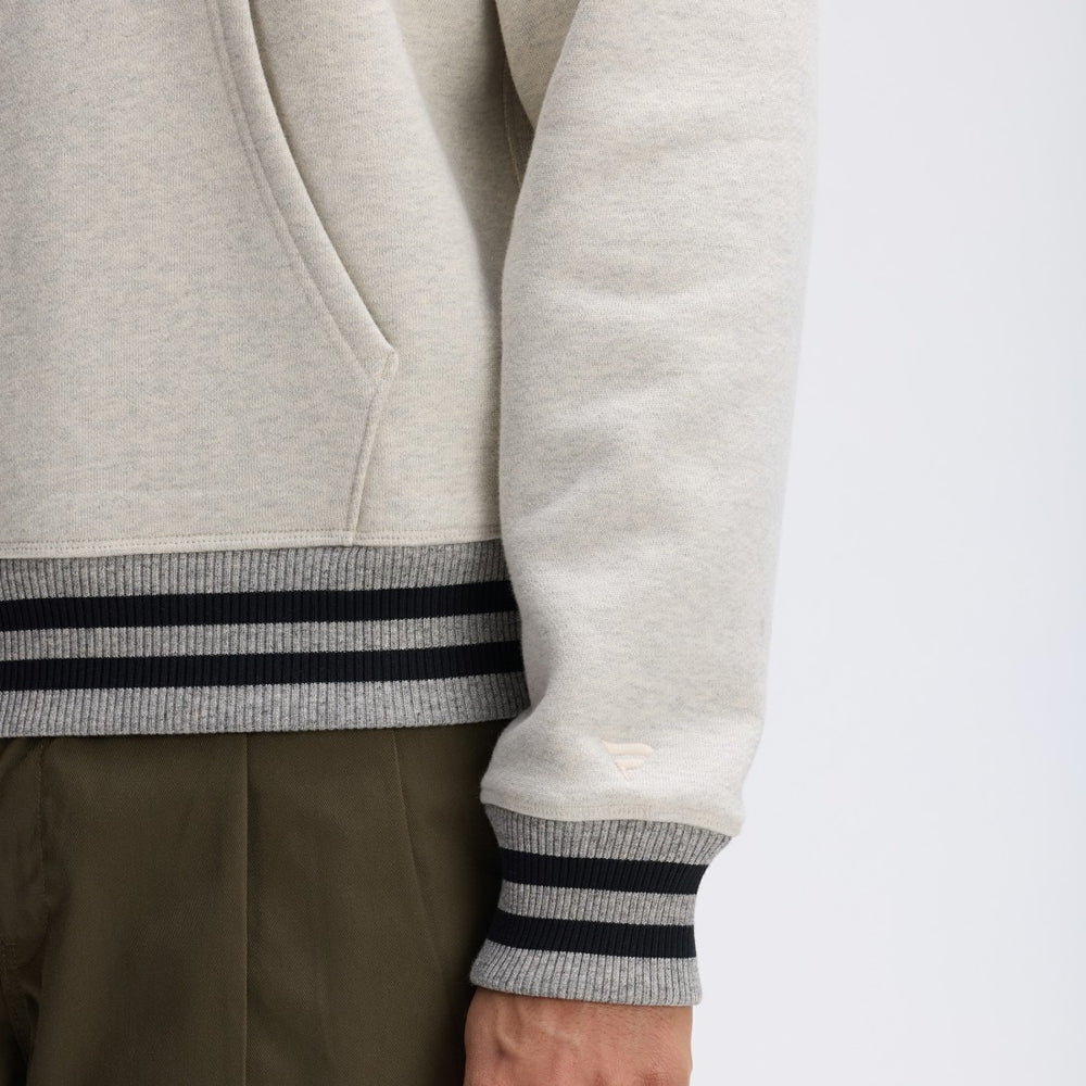 Green Bay Packers IconicFleece Tipped Hoodie - Oatmeal cheap