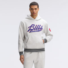 Buffalo Bills IconicFleece Tipped Hoodie - Heather Gray online