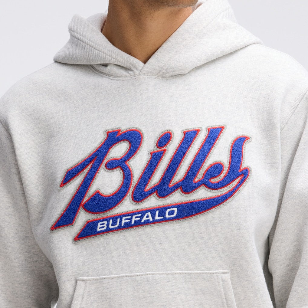 Buffalo Bills IconicFleece Tipped Hoodie - Heather Gray online