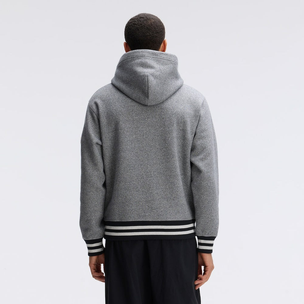 Chicago Bears IconicFleece Tipped Hoodie - Athletic Heather Gray outlet
