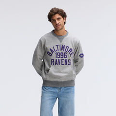 Baltimore Ravens IconicFleece Pocket Sweatshirt - Heather Gray sale