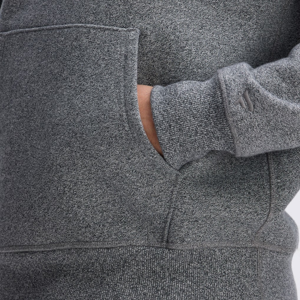 Washington Commanders IconicFleece Letterman Hoodie - Athletic Heather Gray on sale