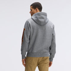 Washington Commanders IconicFleece Letterman Hoodie - Athletic Heather Gray on sale