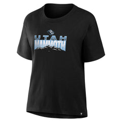 Utah Mammoth Fanatics Women's Legacy T-Shirt - Black T-shirts