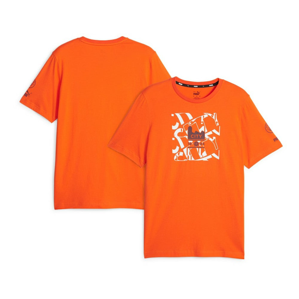 Manchester City FtblCore Graphic T-Shirt - Orange shop