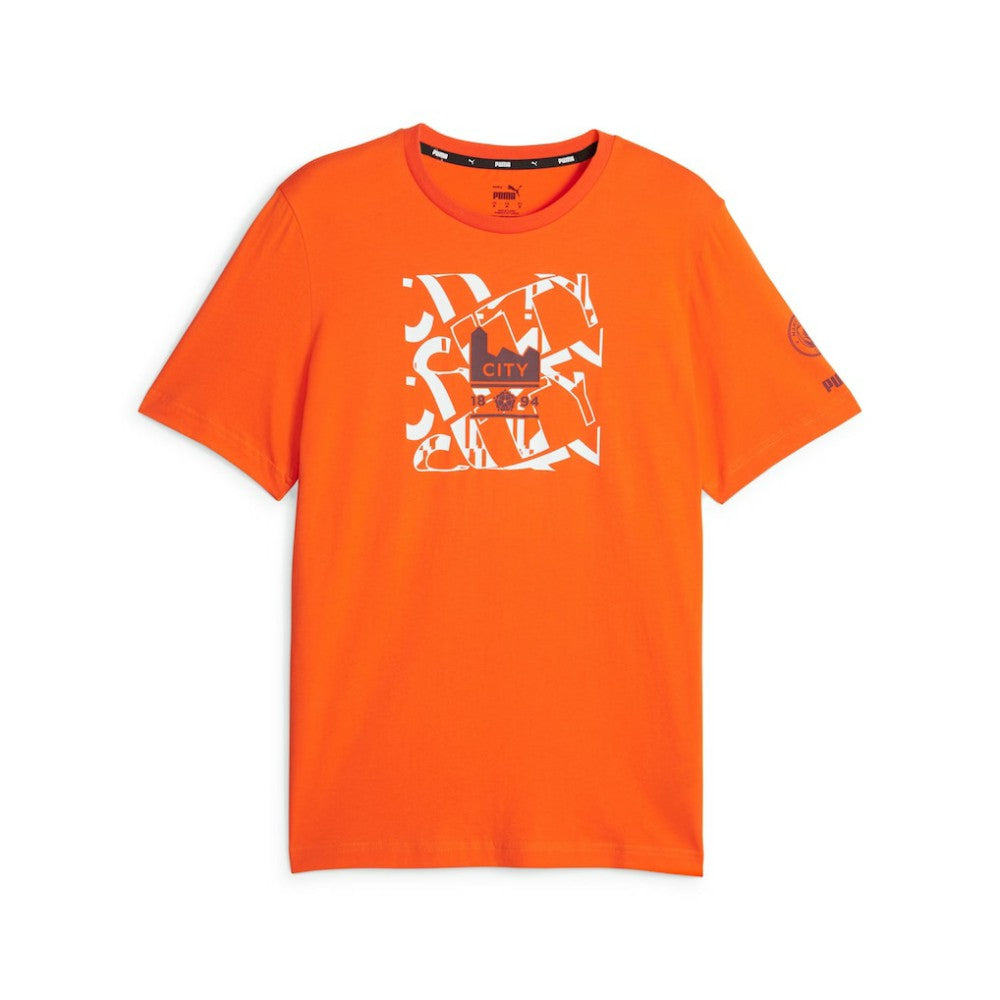 Manchester City FtblCore Graphic T-Shirt - Orange shop