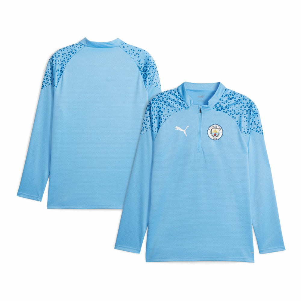 Manchester City 2023/24 Quarter-Zip Training Top - Sky Blue for sale