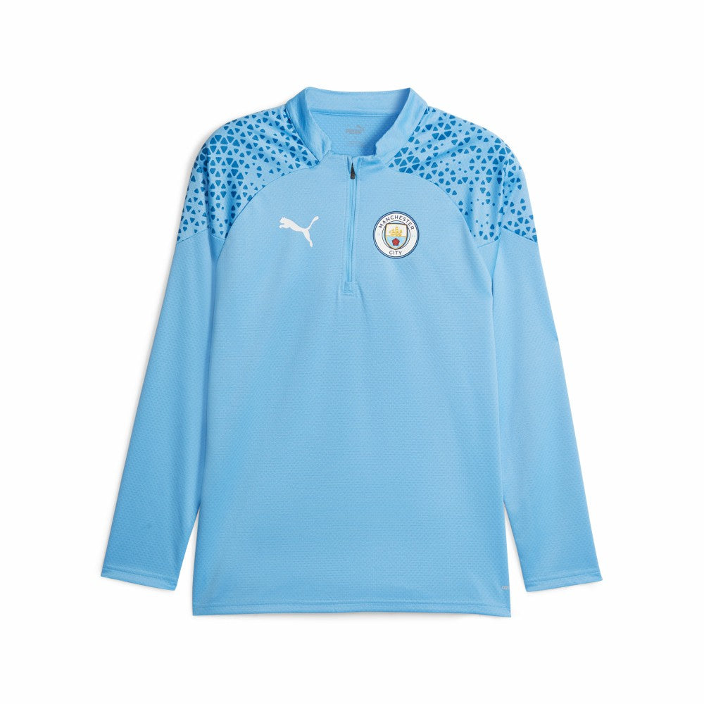 Manchester City 2023/24 Quarter-Zip Training Top - Sky Blue for sale