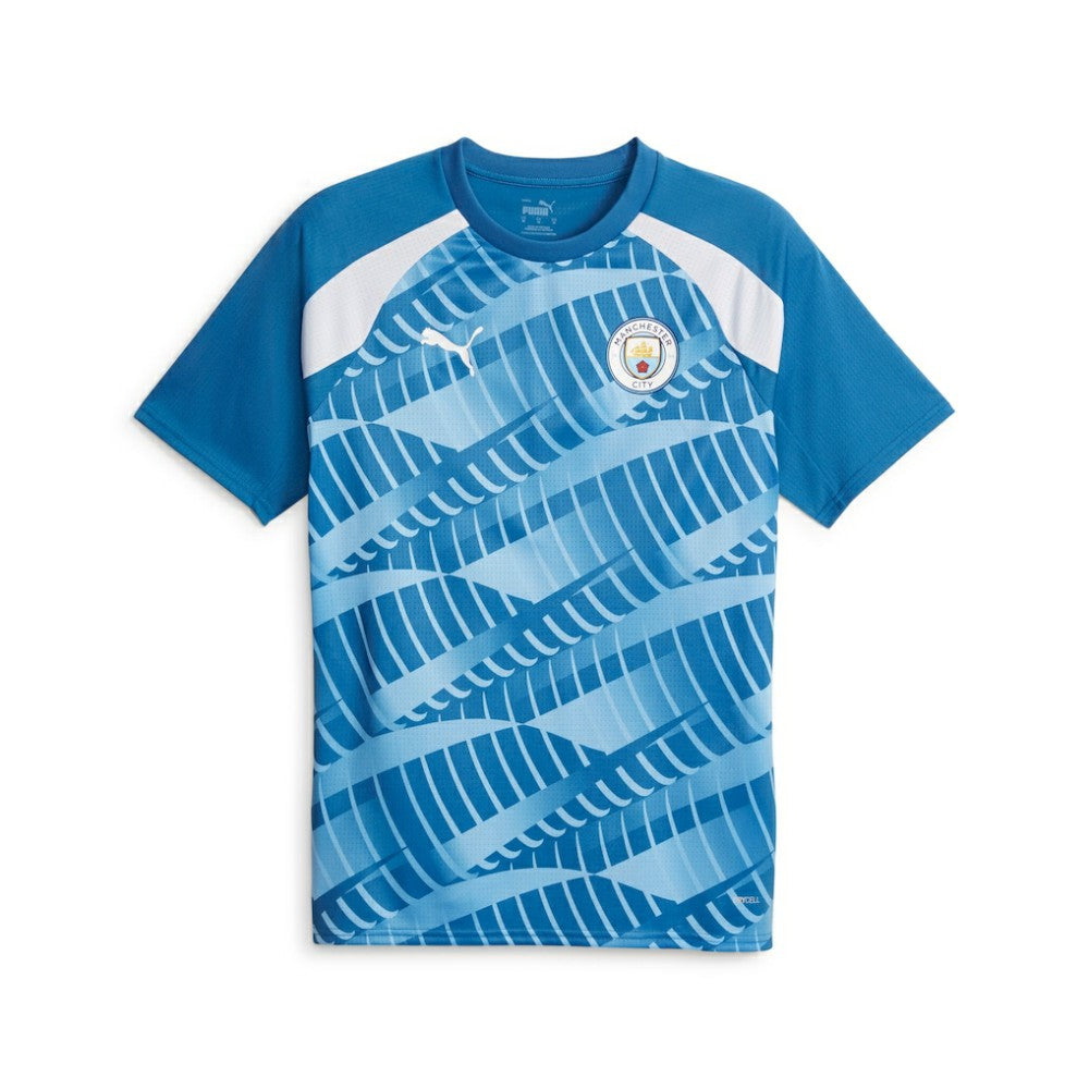 Manchester City 2023/24 Pre-Match Jersey - Blue sale