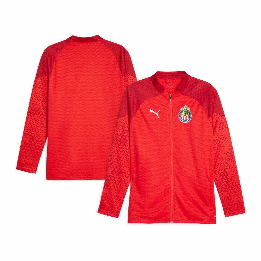 Chivas 2023/24 Full-Zip Training Top - Red discount