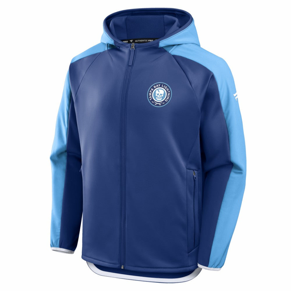 Tampa Bay Lightning Fanatics 2026 NHL Stadium Series Authentic Pro Full-Zip Jacket - Blue Jackets