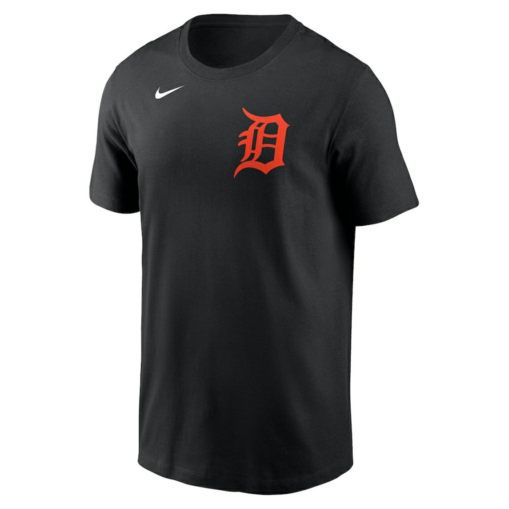 Tarik Skubal Detroit Tigers Fuse Name & Number T-Shirt Black