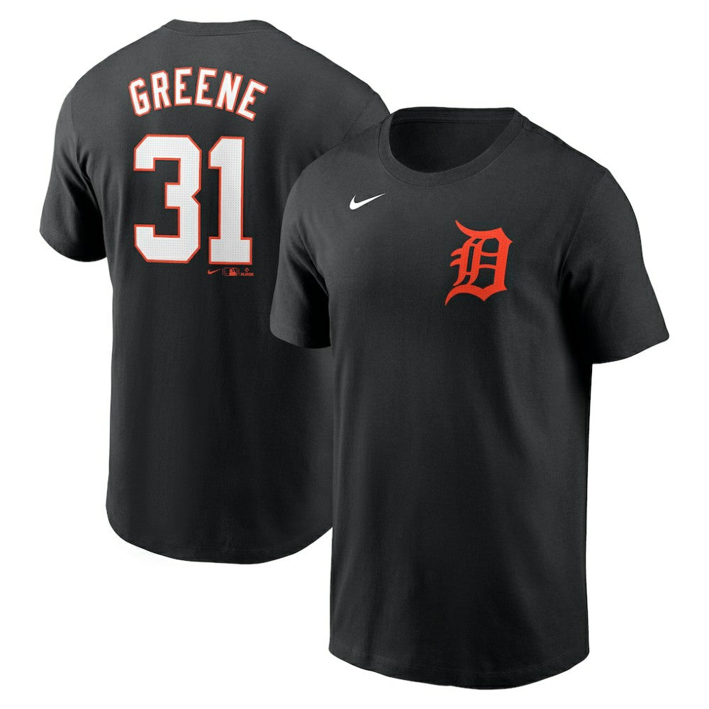 Riley Greene Detroit Tigers Fuse Name & Number T-Shirt Black