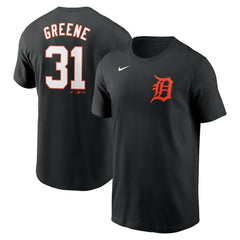 Riley Greene Detroit Tigers Fuse Name & Number T-Shirt Black