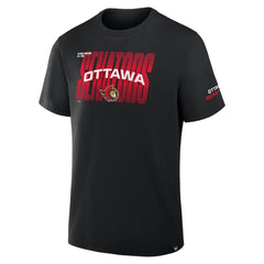 Ottawa Senators Fanatics Team Vision Legacy T-Shirt - Black T-shirts
