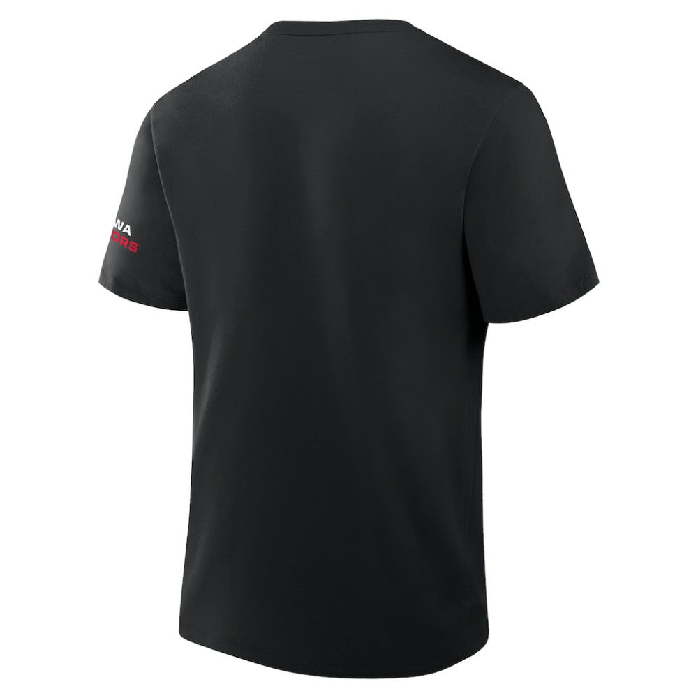 Ottawa Senators Fanatics Team Vision Legacy T-Shirt - Black T-shirts
