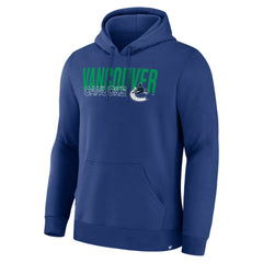 Vancouver Canucks Fanatics Net Minder Legacy Hoodie - Blue Hoodies