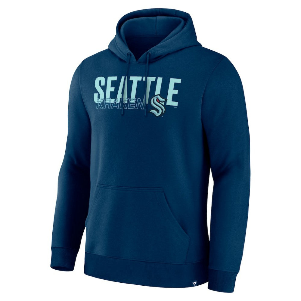 Seattle Kraken Fanatics Net Minder Legacy Hoodie - Deep Sea Blue Hoodies