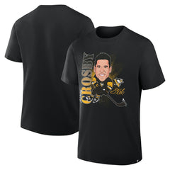 Sidney Crosby Pittsburgh Penguins Fanatics Caricature Player T-Shirt - Black T-shirts