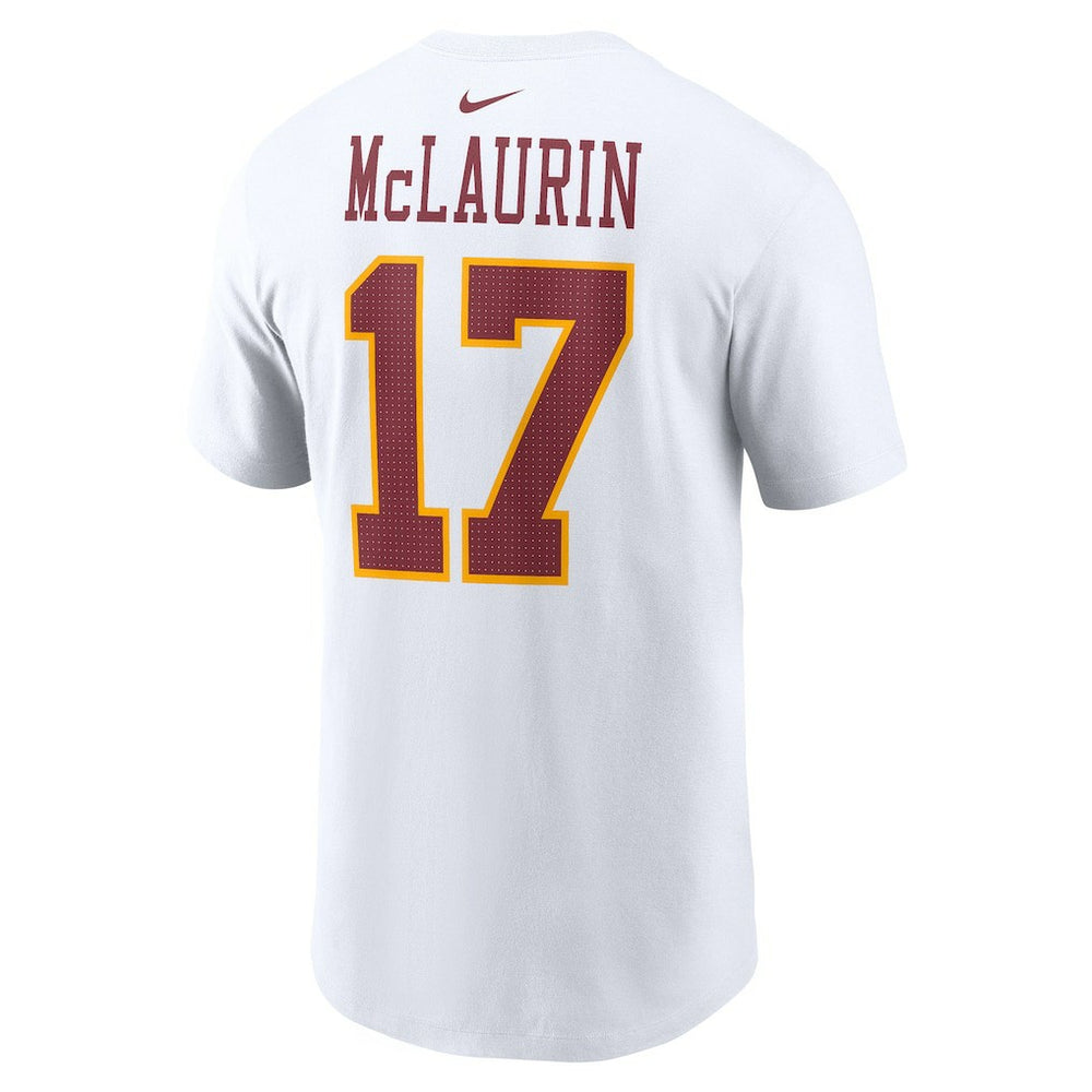 Terry McLaurin Washington Commanders Super Bowl Era Name & Number T-Shirt - White for sale
