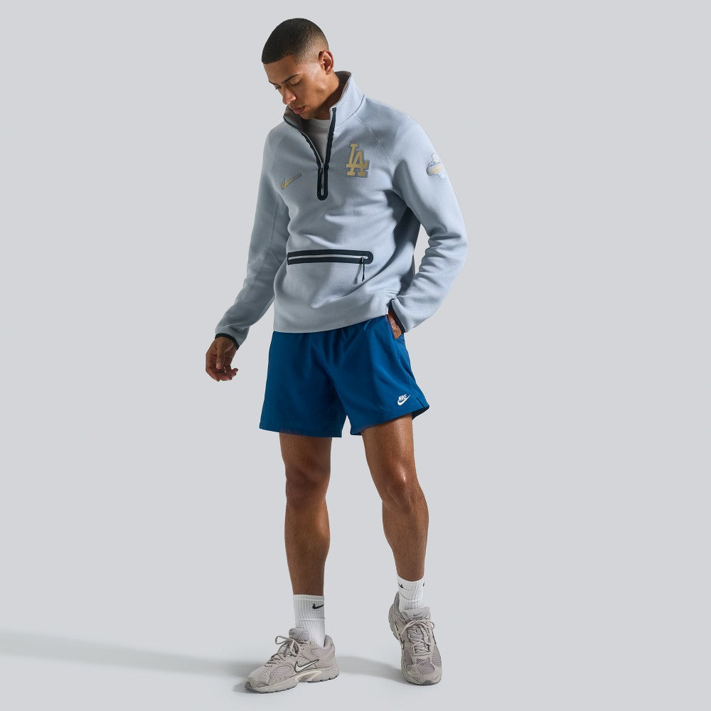 Los Angeles Dodgers 2026 Gold Collection Tech Fleece Half-Zip Pullover Gray