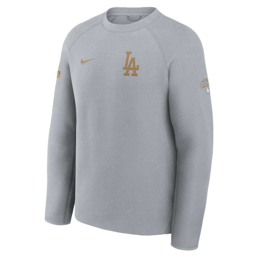 Los Angeles Dodgers 2026 Gold Collection Tech Fleece Sweatshirt Gray