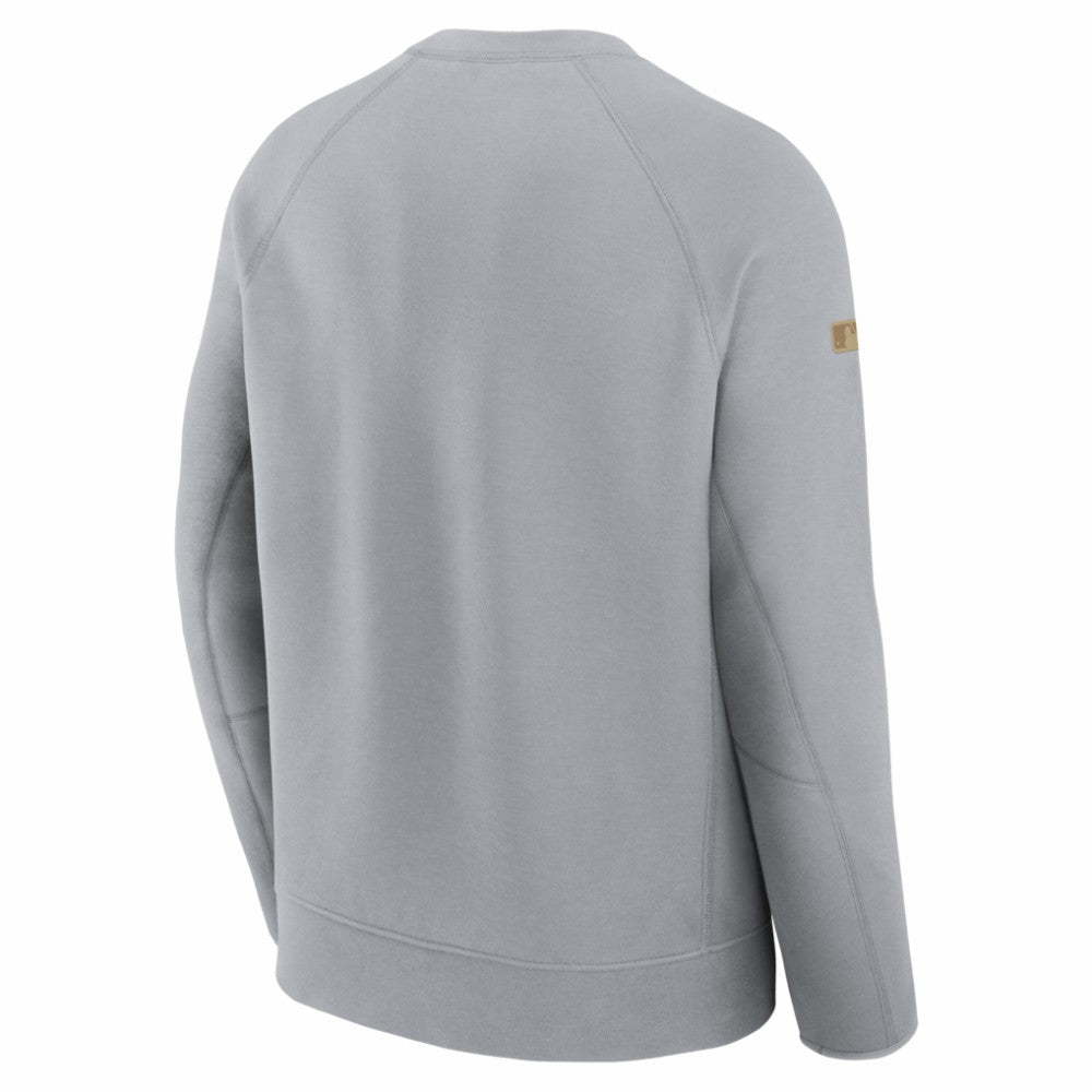 Los Angeles Dodgers 2026 Gold Collection Tech Fleece Sweatshirt Gray