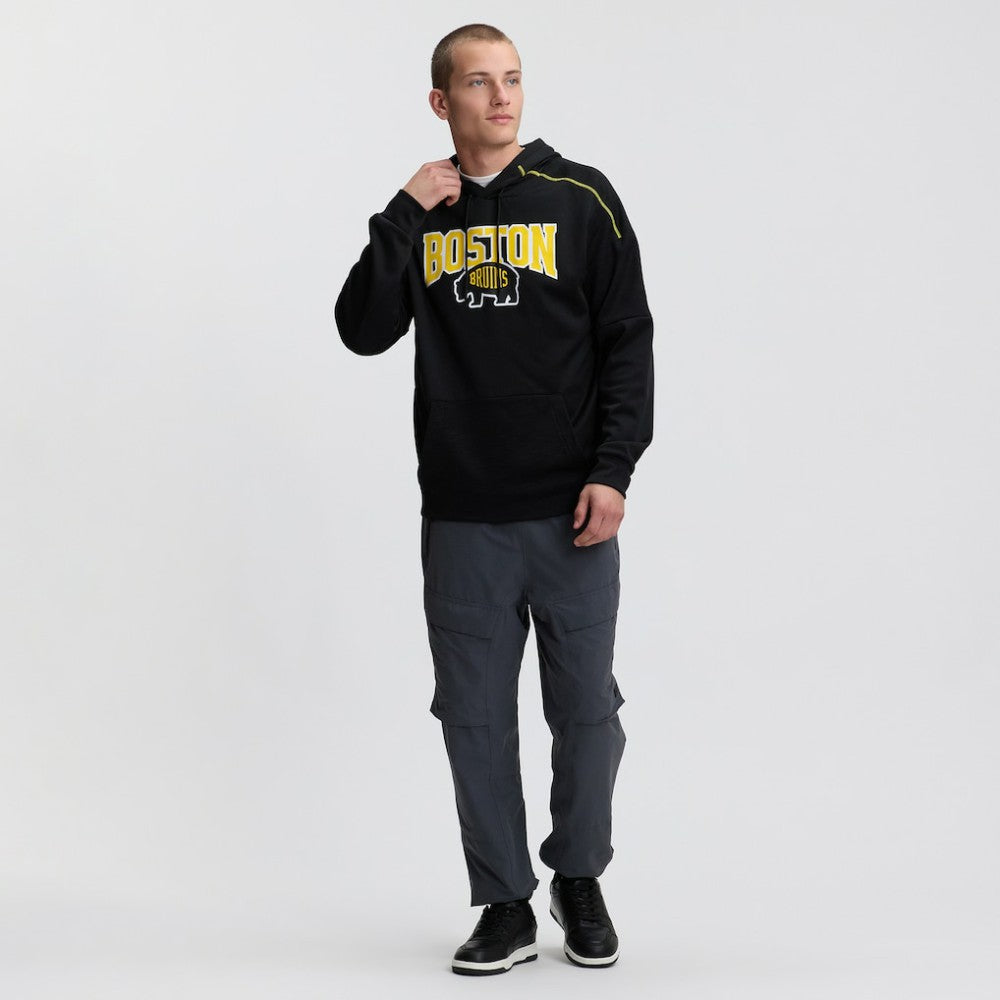 Boston Bruins Fanatics 2026 NHL Stadium Series Defender Pullover Hoodie - Black Hoodies