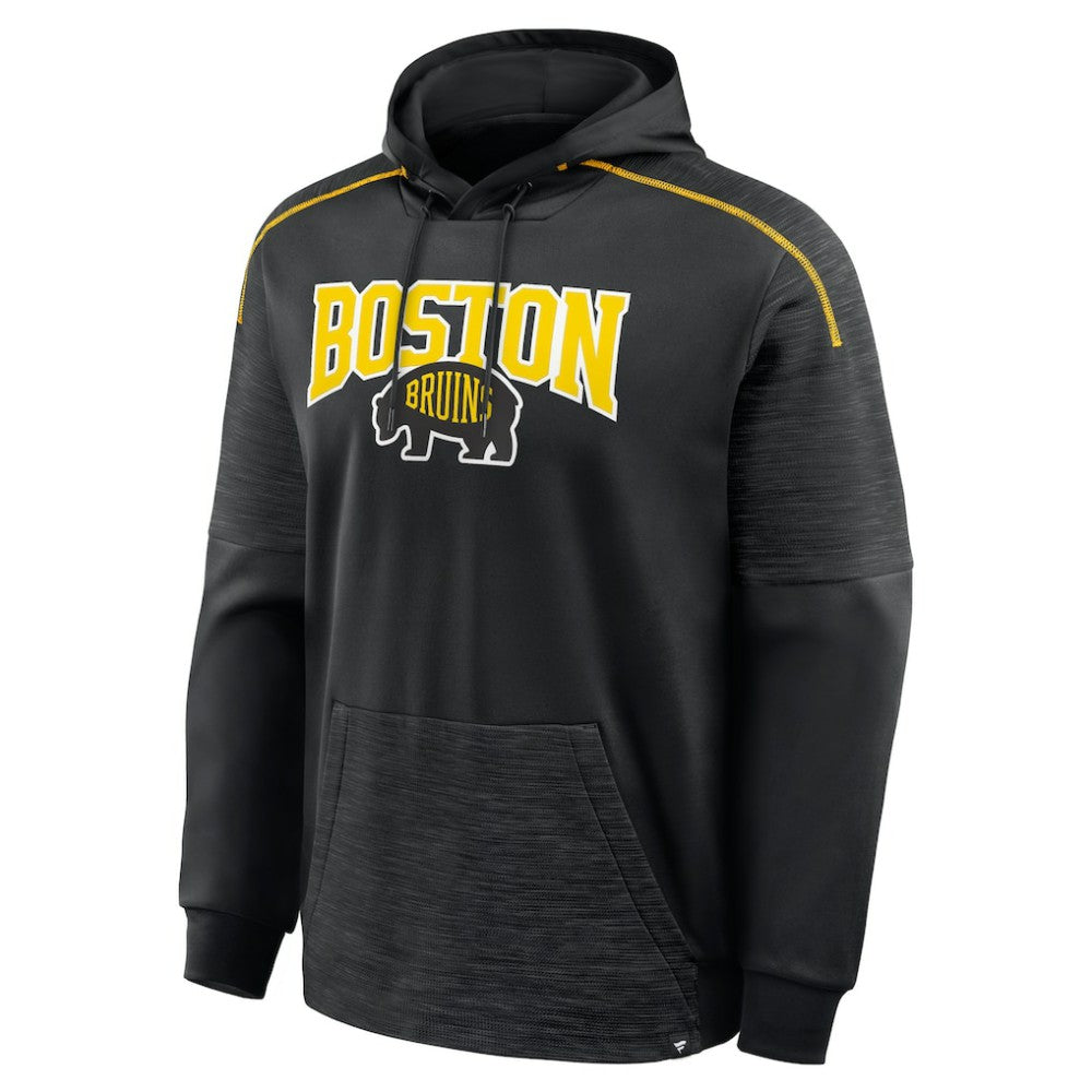 Boston Bruins Fanatics 2026 NHL Stadium Series Defender Pullover Hoodie - Black Hoodies