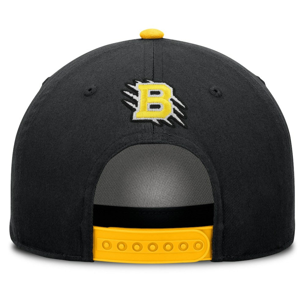Boston Bruins Fanatics 2026 NHL Stadium Series Authentic Pro A-Frame Adjustable Hat - Black Hats