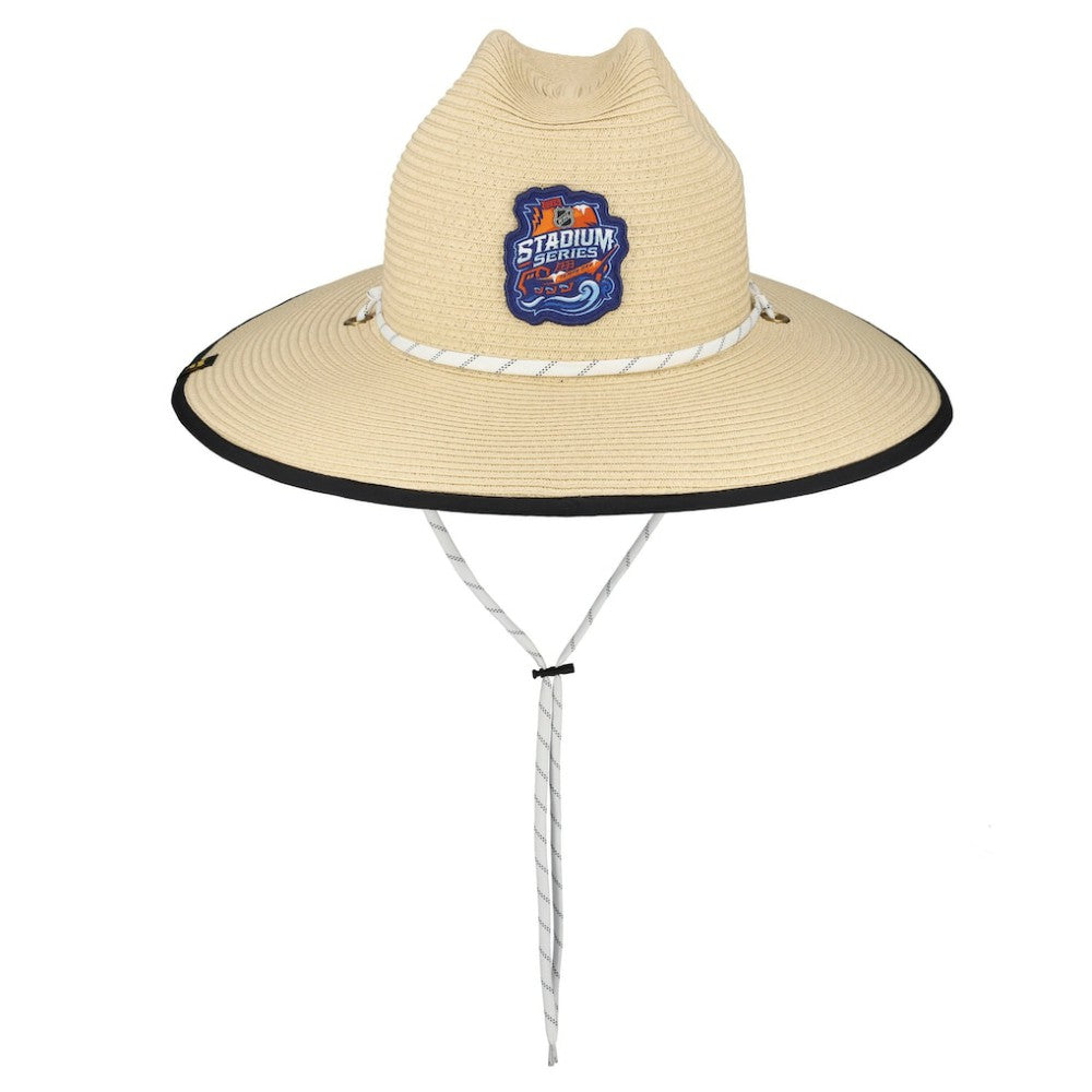 Boston Bruins Fanatics 2026 NHL Stadium Series Straw Hat - Natural Hats