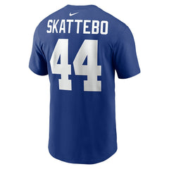 Cam Skattebo New York Giants Name & Number T-Shirt - Royal discount