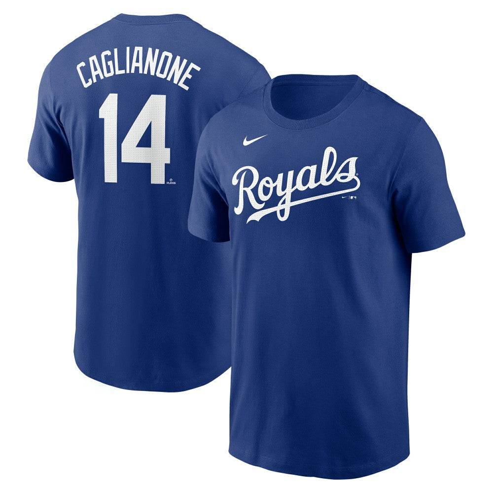 Jac Caglianone Kansas City Royals Fuse Name & Number T-Shirt Royal