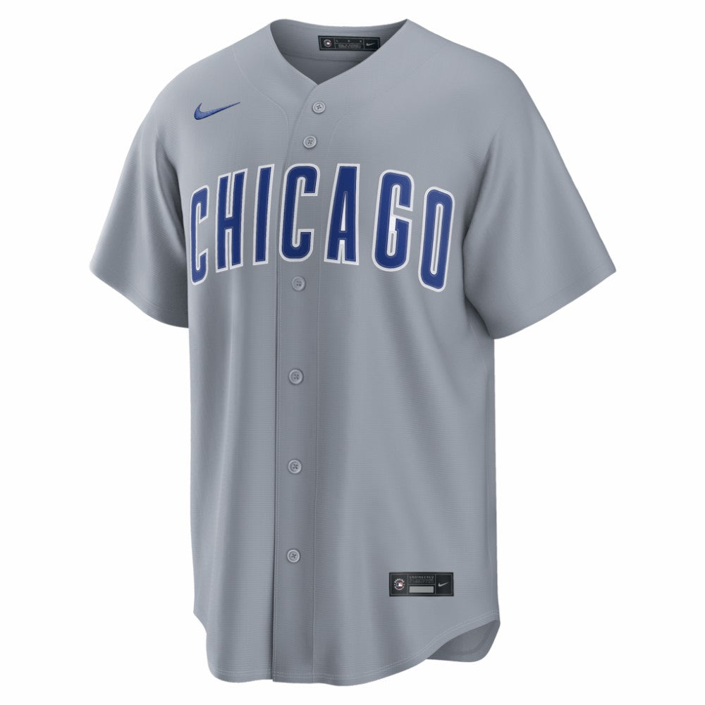 Pete Crow-Armstrong Chicago Cubs Road Replica Jersey Gray